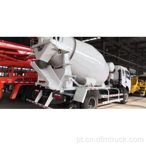 Caminhão betoneira de carregamento automático Dongfeng 4 CBM